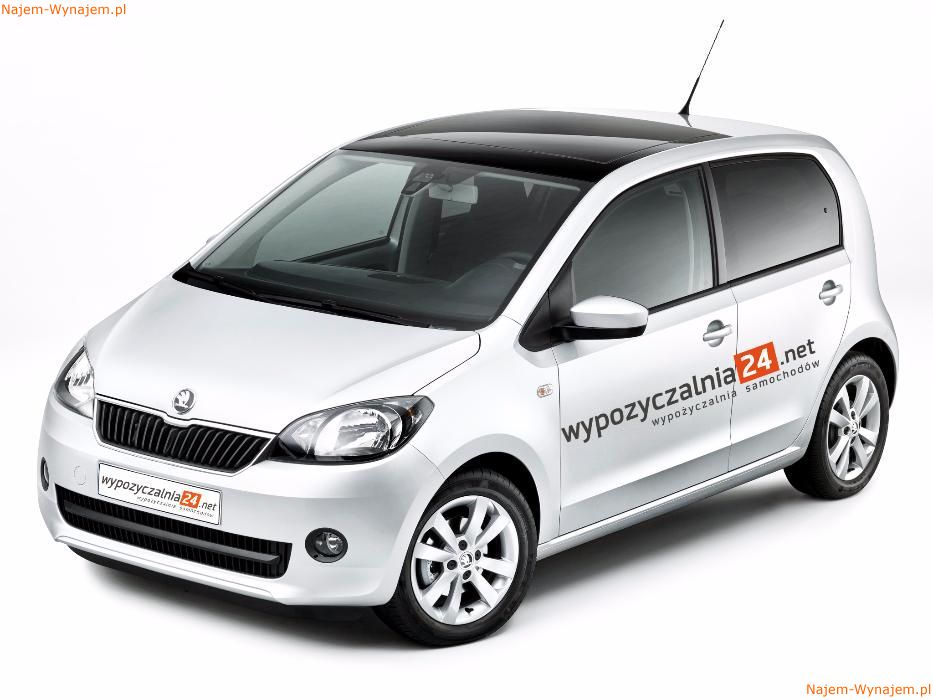 Wynajem Skoda Citigo! 5 drzwiowa 1,0 (60 KM)