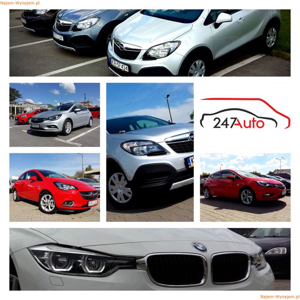 Nowy samochody z 247auto. Już od 59 zł netto za 24h