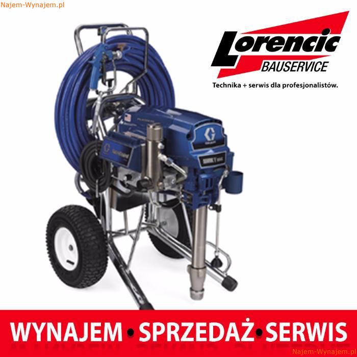 Agregat malarski Graco MARK V MAX PLATINUM | Wynajem | Serwis