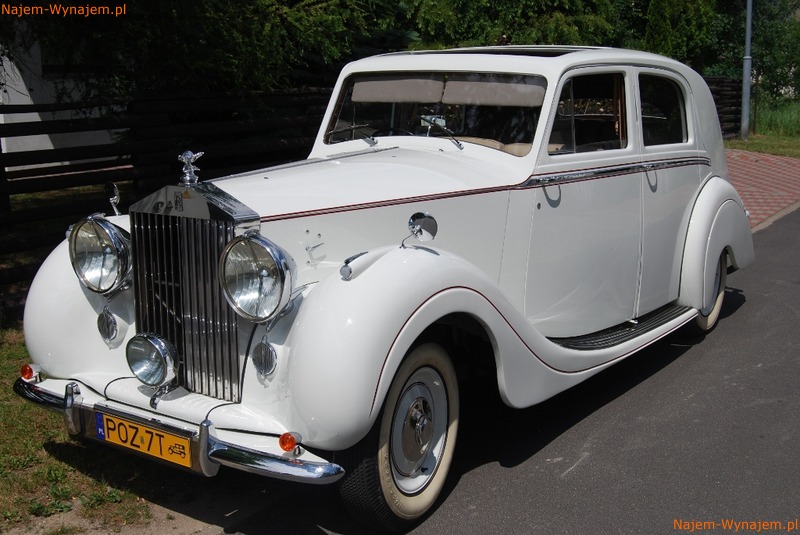 Rolls Royce z 1949 r. auto do śłubu