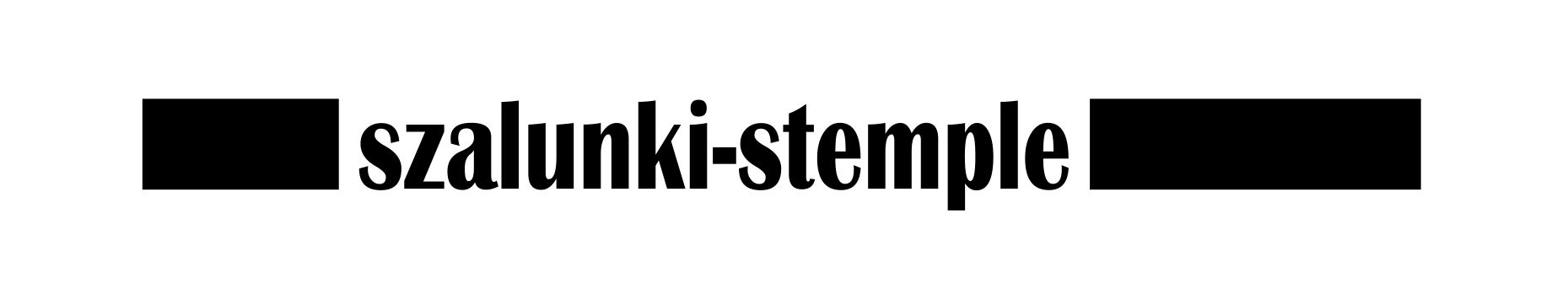 Logo Szalunki-Stemple o.Kraków