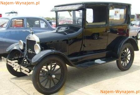 Samochód do ślubu Ford model T z 1924r