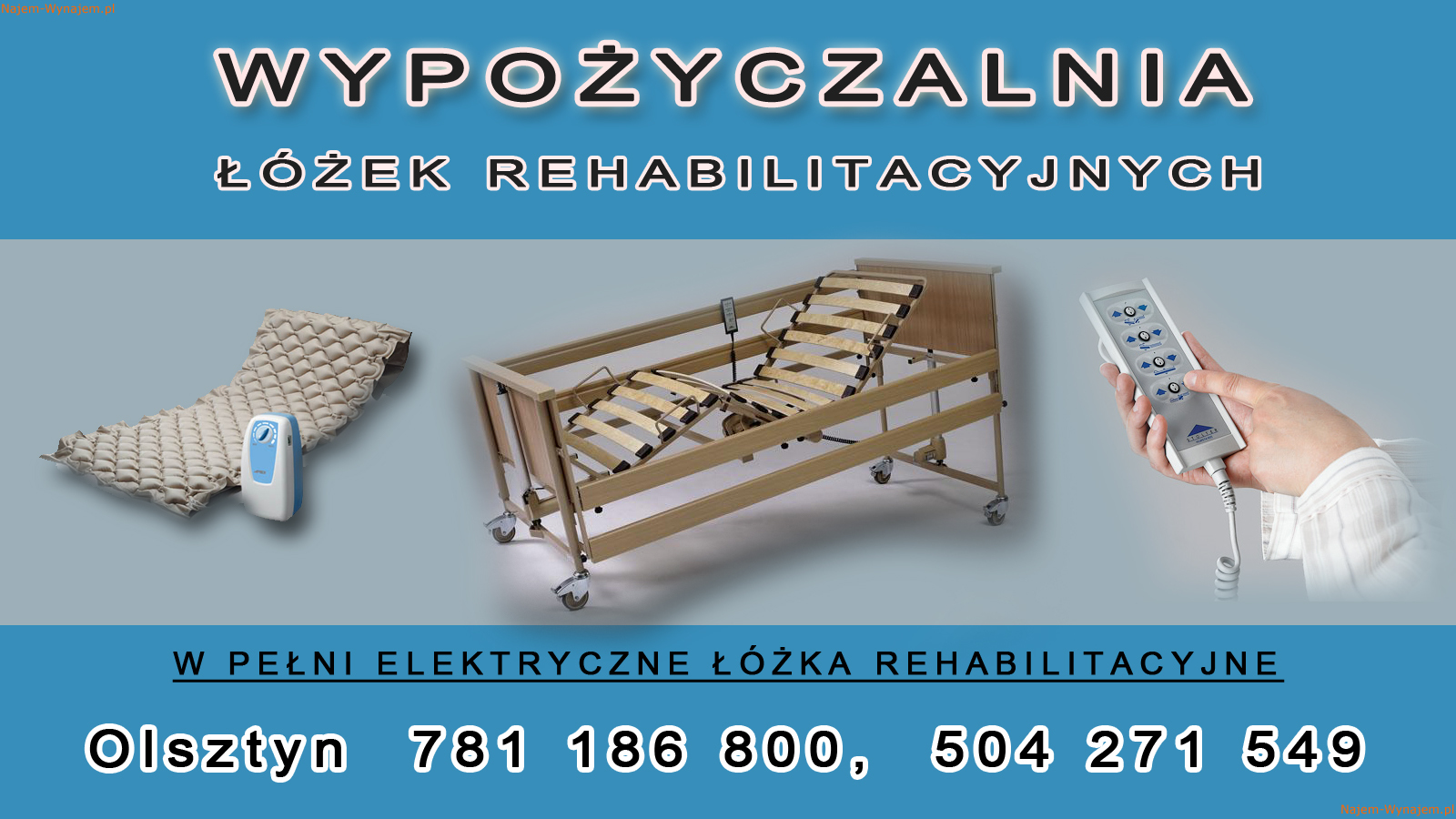 Łóżko rehabilitacyjne BURMEIER ARMINIA, 4- funkcyjne