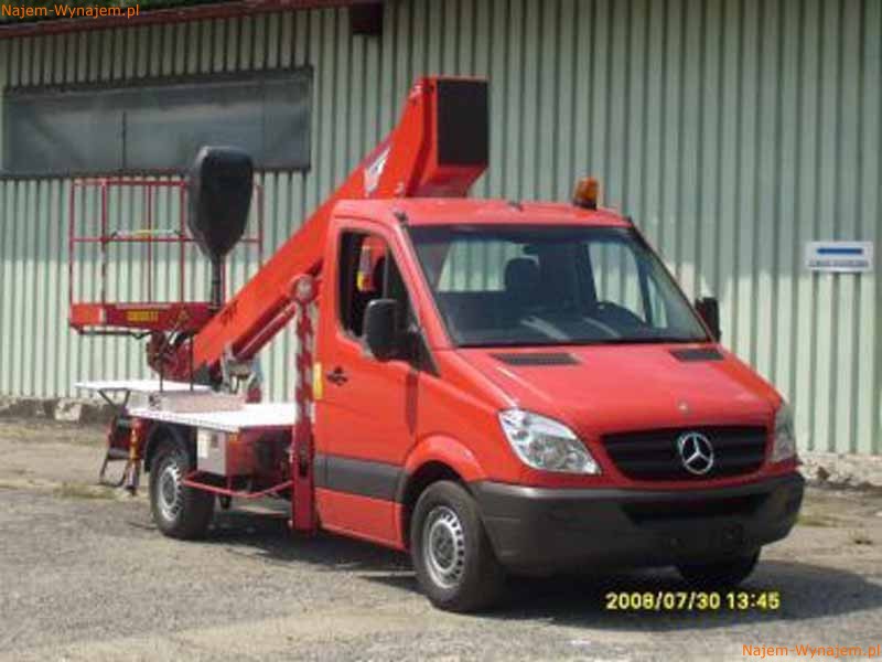 Podnośnik koszowy GSR MERCEDES 311 CDI
