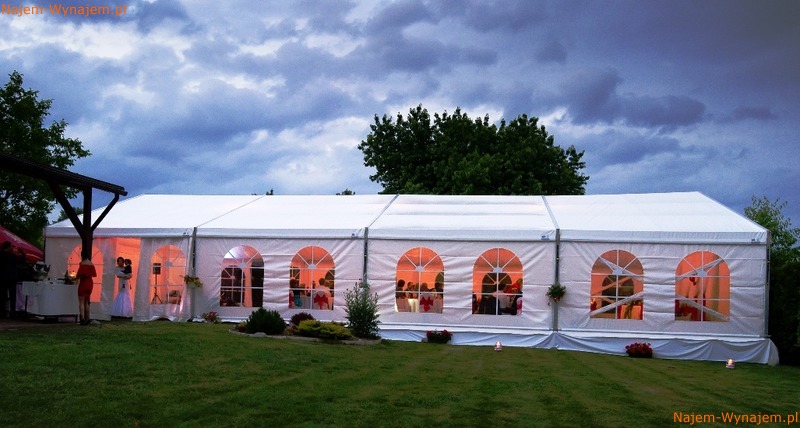 Namiot, wynajem namiotu weselnego, namioty bankietowe