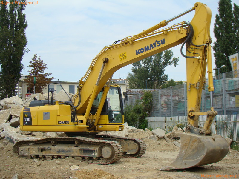 KOPARKA GĄSIENICOWA KOMATSU PC 210LC-8K
