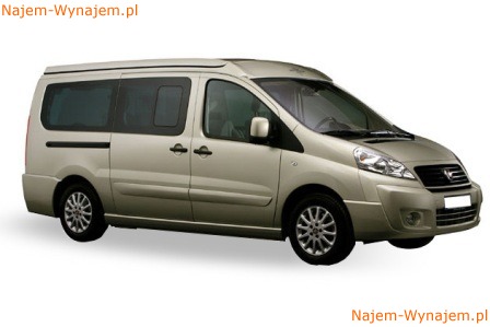 FIAT SCUDO 9 cio osobowy od 170 zł/doba