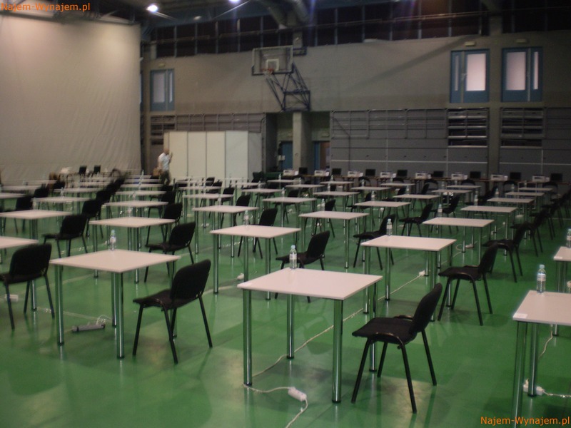 Stoły egzaminacyjne 80cm x 80cm