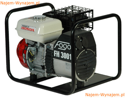 Agregat prądotwórczy jednofazowy HONDA FOGO FH 3001 2,5-3,2kW