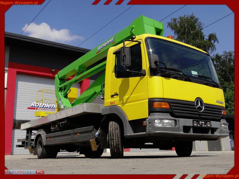 Podnośnik koszowy, zwyżka z operatorem - Skawina - GSR 26,2m