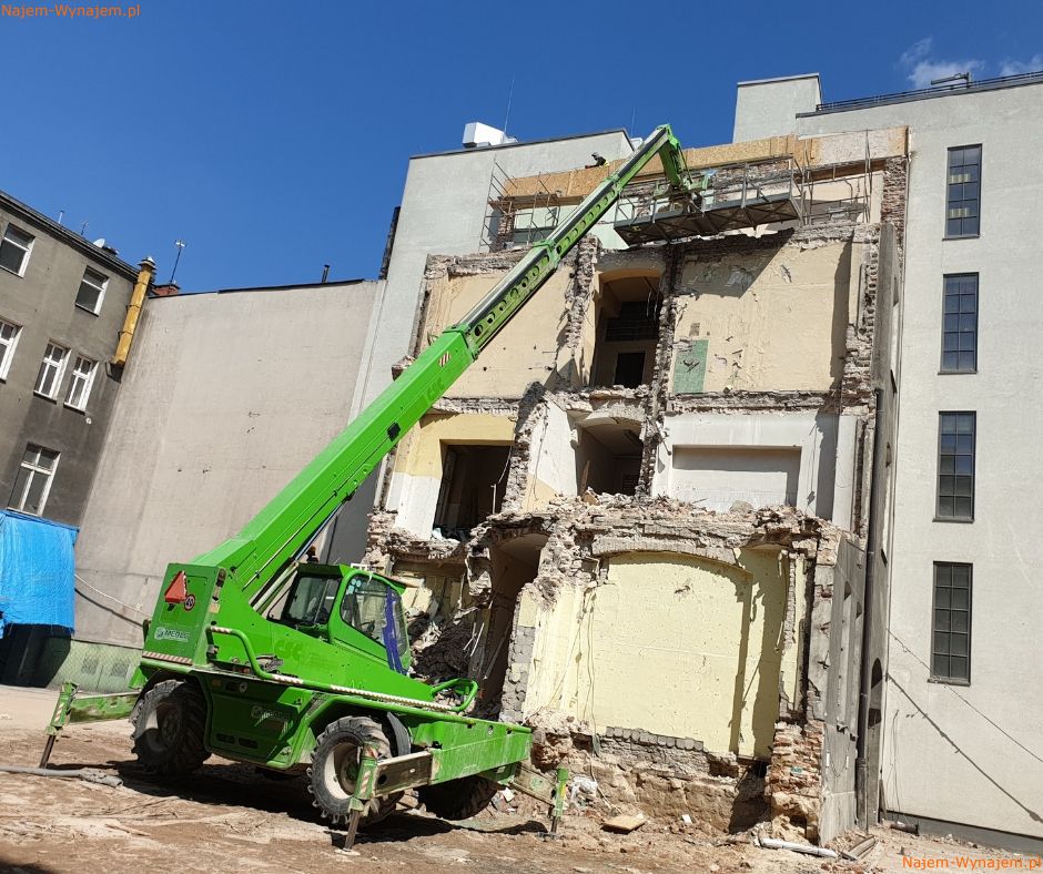 Wynajem Ładowarek teleskopowych Śląsk: Katowice,Tychy, Mysłowice
