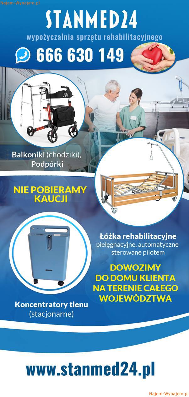 Wypożyczalnia sprzętu rehabilitacyjnego 24h/7 