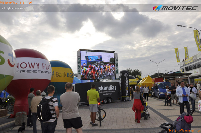 mobilny ekran LED 13 m2
