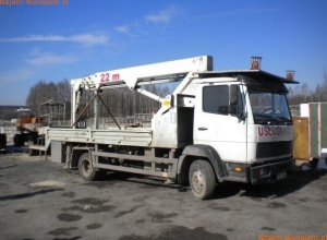 Podnośnik koszowy Mercedes Bizzocchi Oleodinamica 814