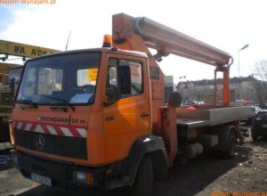 Podnośnik koszowy Mercedes Ruthmann T 250