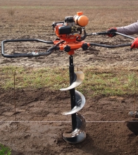 wynajem Świder glebowy z napędem spalinowym Hitachi Da300e