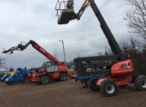 wynajem Ładowarki teleskopowe Manitou Claas TANIO!!