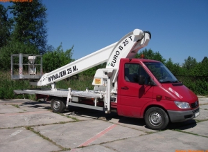 Podnośnik Koszowy Mercedes Sprinter 25 m Elbląg