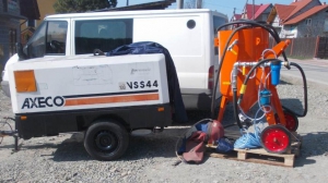 wynajem Wynajem Piaskarki i Kompresora 24H Zestaw do Piaskowania